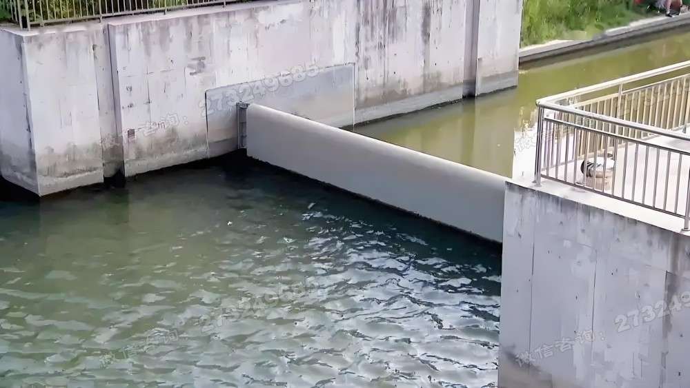 中阳县城市景观底轴钢坝