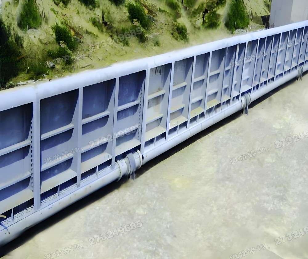 中阳县山区河道底轴钢坝