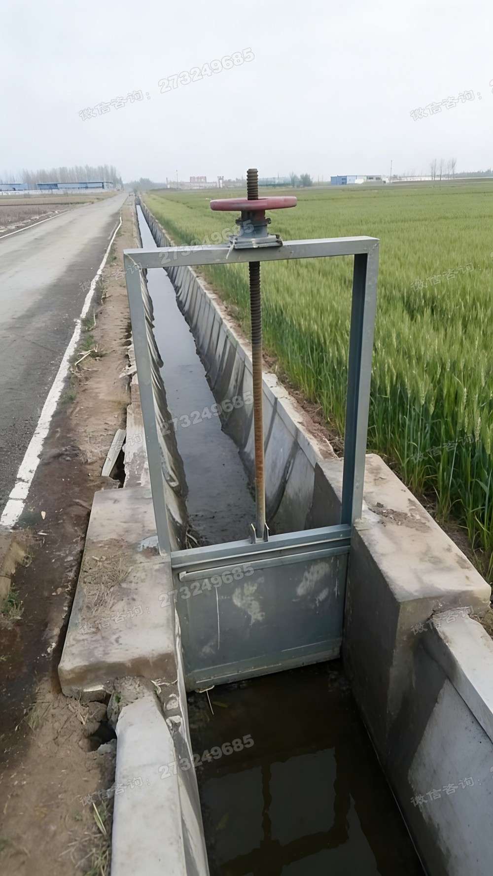 农田渠道手轮闸