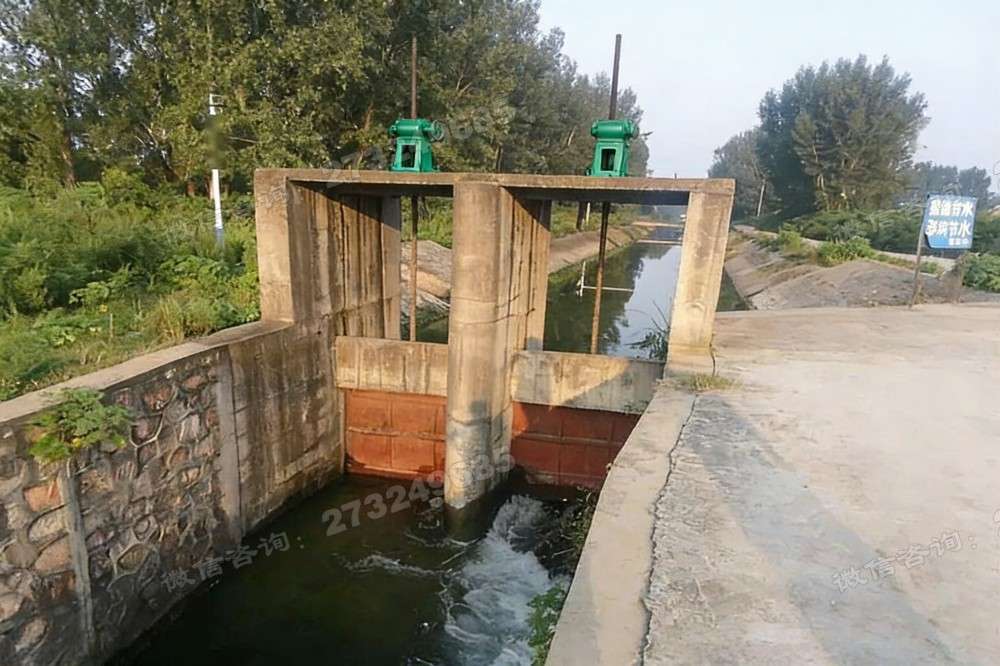 双门渠道灌溉闸