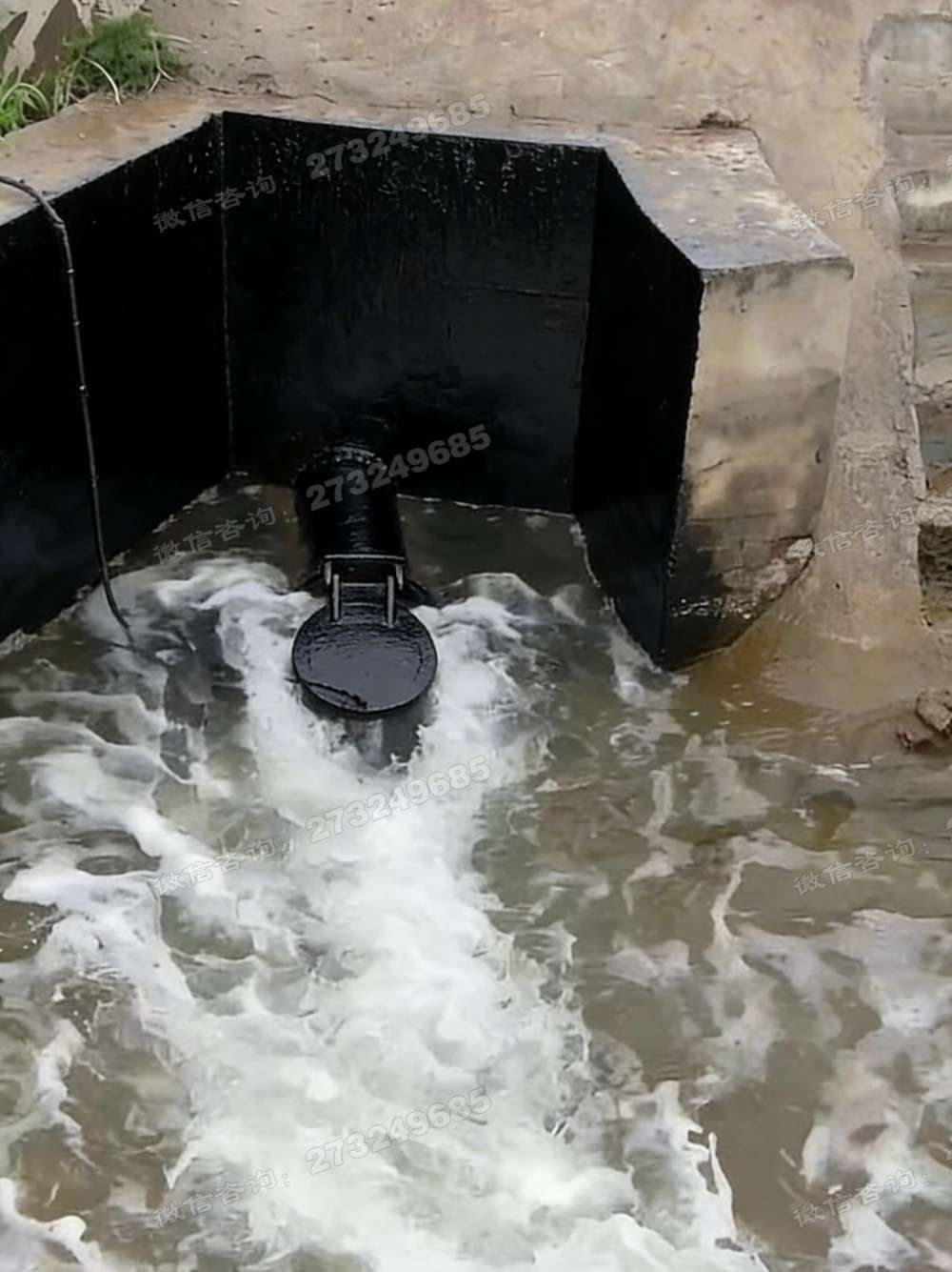 铸铁排水拍门