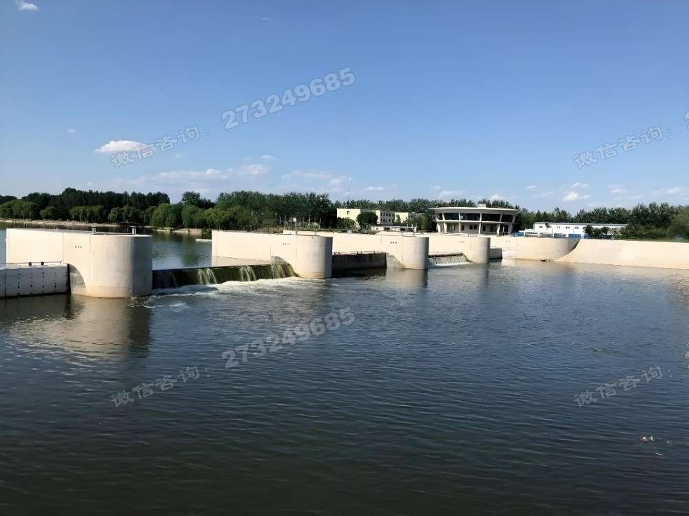 武陵源白色城市水利液压钢坝